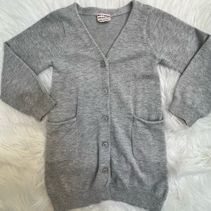 BITZ Kids Girls Grey Cardigan 2-3 Years
